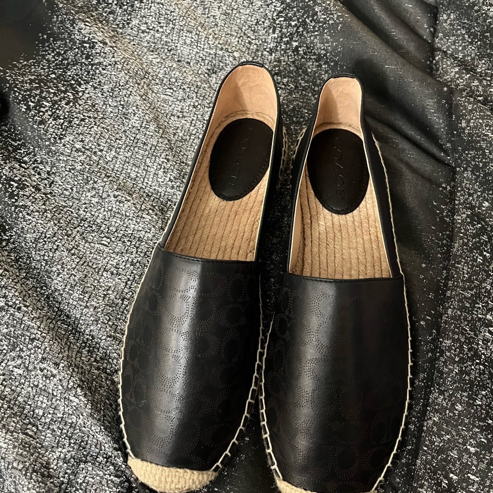 Coach loafers.